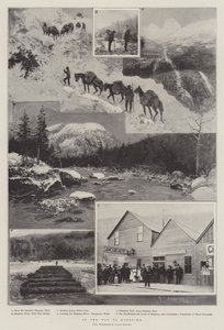 On the Way to Klondike by Henry Charles Seppings Wright
